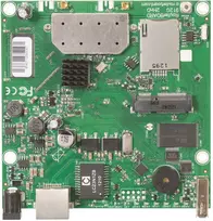 Mikrotik RB912UAG-2HPND pagrindinė plokštė su vieno dažnio 2,4 GHz Wi-Fi 4