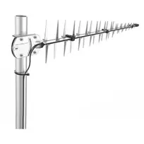 Poynting Antennas LTE/GSM stiebo antena A-LPDA-0092 sidabrinė SMA (M) LoRa Helium 11dbi Yagi/stiebo antena SMA vyriška 7m kabelis