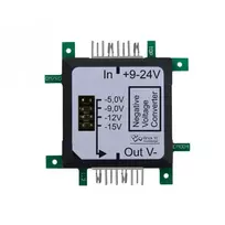 Įtampos reguliatorius ALLNET 119217, 4 AC lizdai, juoda/žalia/balta