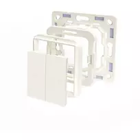 Shelly BLU Wall Switch 4 belaidis keturių mygtukų jungiklis plastikinis dramblio kaulo spalvos