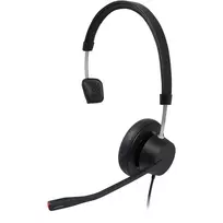 Belaidės ausinės Plusonic X140_Mono – lengvos, vienos ausies, laidinės