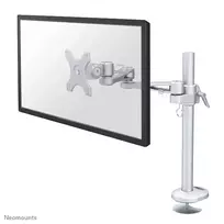Neomounts FPMA-D935G Monitor laikiklis 10-30 colių, Grommet, 10 kg, 25,4 cm (10 col.), 76,2 cm (30 col.), 100 x 100 mm, sidabrinis