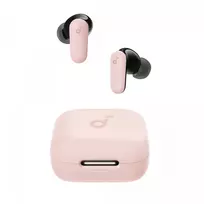Ausinės Anker P30i belaidės į ausį skirtos pokalbiams ir muzikai, USB Type-C, Bluetooth, šviesiai rožinės