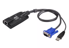 ATEN USB – VGA į Cat5e/6 KVM adapterio kabelis (CPU modulis) su virtualios laikmenos palaikymu