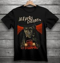 Jeepers Creepers Movie Horror T-Shirt S-3XL S