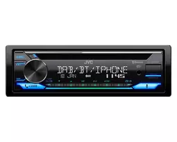 JVC KD-DB922BT juodas 200 W Bluetooth automagnetola