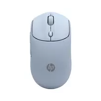 HP 400 Quiet Blue belaidė pelė, ambidekstrinė, RF belaidis + Bluetooth, 6000 DPI, mėlyna