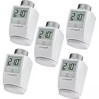 Radiatoriaus termostatas eQ-3 Homematic IP HKT 5er Set – išmanus radiatoriaus vožtuvų rinkinys, 5 vnt.