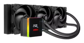 Skysčio aušinimo rinkinys ENERMAX ELC-LTXTR360 su 120 mm ventiliatoriais, 360 mm radiatoriumi
