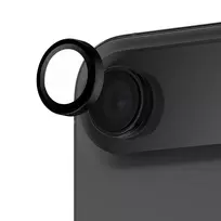 PanzerGlass Hoops kameros lęšio apsauga iPhone Air – grūdintas stiklas, juoda, atspari įbrėžimams ir smūgiams