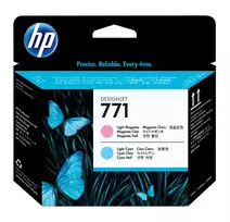 HP 771 šviesiai purpurinis / šviesiai mėlynas DesignJet spausdinimo galvutė