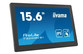 Monitorius iiyama T1624MSC-B1 39,6 cm (15,6 col.) 1920x1080 Full HD LED jutiklinis juodas