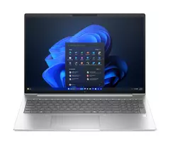 HP EliteBook 6 G1a AI PC AMD Ryzen™ 7 250 nešiojamas kompiuteris 40,6 cm (16 colių) WUXGA 16GB DDR5-SDRAM Wi-Fi 7 (802.11be) Windows 11 Pro sidabrinis