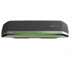 HP Poly Sync 40 garsiakalbis su mikrofonu, sertifikuotas Microsoft Teams, sidabrinis