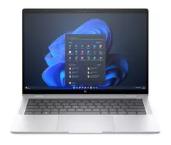 HP Elite x360 1040 G11 Intel Core Ultra 7 155H hibridinis (2-in-1) 35,6 cm (14 colių) liečiamas ekranas 2,8K 32GB LPDDR5x-SDRAM 1 TB SSD Wi-Fi 7 (802.11be) Windows 11 Pro AI PC sidabrinis