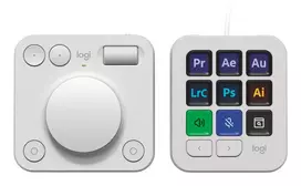 LOGITECH Mx Creative Console šviesiai pilka - Emea28i-935