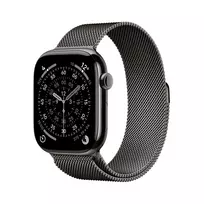 APPLE Watch Series 11 GPS + Cellular 46mm slate Titanium korpusas su slate Milanese kilpa M/L