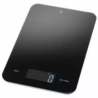 WMF 0608736040 Juodos spalvos elektroninės virtuvinės svarstyklės