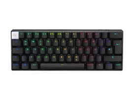 Logitech G PRO X 60 žaidimų klaviatūra, USB / RF belaidė / Bluetooth, QWERTZ vokiškas išdėstymas, juoda
