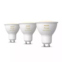 “Philips Hue White ambience GU10” prožektorius – išmanusis – (3 vnt. pakuotė)