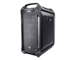 Full Tower COUGAR Gaming Panzer Max-G Juoda 120 140 mm ventiliatoriai