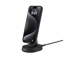 BELKIN BoostCharge Pro belaidis įkrovimo stovas - Qi2 15 W - juoda