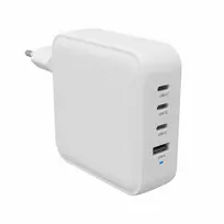 Hyper HyperJuice 100W USB-C GaN kelioninis įkroviklis 3C+1A - Baltas (HJ1002WHWWGL)