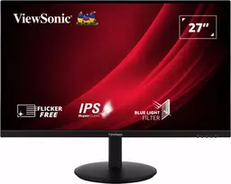 Monitorius ViewSonic VG Series VG2709-2K-MHD-2 68,6 cm (27 colių) QHD LED juodas
