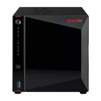 Asustor AS5404T NAS / saugojimo serveris Intel® Celeron® N5105 4GB DDR4 0 TB ADM juodas