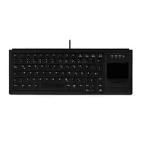 Contour Design Active Key Contour pramoninė klaviatūra IP68 su jutikliniu kilimėliu Mini Wireless Black DE 4400