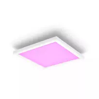 Philips Hue White and colour ambience Surimu kvadratinis lubinis šviestuvas