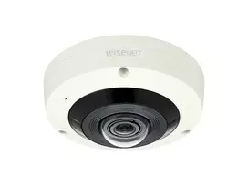 HANWHA Xnf-8010rv 6MP H.265 žuvies akies kupolinė kamera su IR