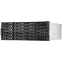 QNAP TL-R2400PES-RP išorinis diskų korpusas HDD/SSD 24 lizdai 2.5/3.5 colio juodas/pilka