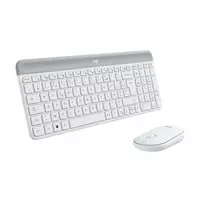 LOGITECH MK470 – belaidis klaviatūros ir pelės rinkinys, offwhite, AZERTY prancūzų išdėstymas