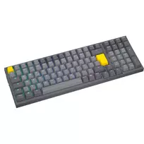 Celeris 1800, žaidimų klaviatūra pilka, DE išdėstymas, ENDORFY Yellow by Gateron