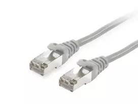 Equip Cat.6 S/FTP jungiamasis kabelis RJ-45 25m pilkas