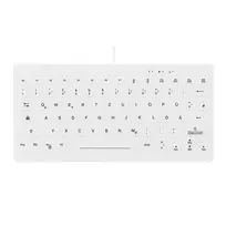 Contour Design Active Key Contour QuickClean Medicininė klaviatūra IP68 Mini Wired White DE C4112