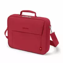 DICOTA Eco Multi Base - 15-17.3 col. nešiojamojo kompiuterio dėklas - Raudonas / 300D rPET poliesteris