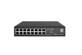 Valdomas jungiklis LevelOne Hilbert 10 inch 16 prievadų Gigabit Smart Lite