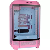 Thermaltake The Tower 300 Bubble Pink rožinis grūdintas stiklas - Midi/Mini bokštas - ATX