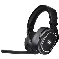 Thermaltake ARGENT H5 RGB belaidės ausinės, žaidimams, 20–40000 Hz, 412 g, juodos