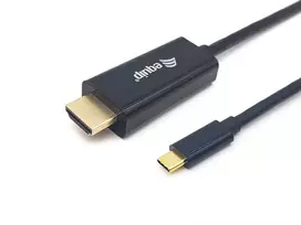 Equip USB-C į HDMI laidas, vyriškas/vyriškas, 2,0 m, 4K/30Hz