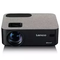 Nešiojamas LED projektorius Lenco LPJ-700BKGY, 1080p, 4000 liumenų, juodas