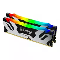 Kingston FURY 96GB (2x48GB) DDR5 6400 MT/s CL32 Renegade RGB XMP atminties rinkinys