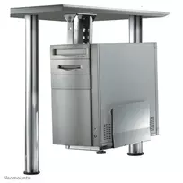 Neomounts CPU-D200SILVER laikiklis kompiuteriui po stalu - universalus, iki 30 kg, sidabrinis