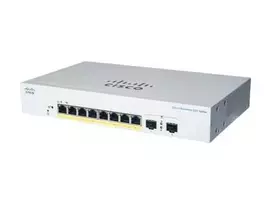 Valdomas tinklo jungiklis Cisco CBS220-8P-E-2G, 8x Gigabit PoE, 2x SFP