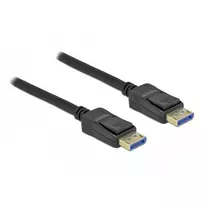 Delock DisplayPort kabelis DisplayPort (M) į DisplayPort (M) DisplayPort 2.0 3,0 m Palaiko 10K 60 Hz (10 240 × 4320) Juoda (80263)
