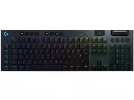 LOGITECH G915 Lightspeed belaidė RGB mechaninė žaidimų klaviatūra – juoda – Qwertz Deutsch – lietimo
