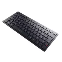 CHERRY KW 9200 MINI klaviatūra universali USB + RF belaidis + Bluetooth QWERTZ šveicariška juoda