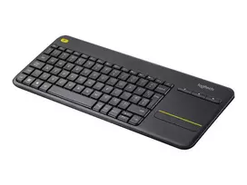 Logitech Wireless Touch Keyboard K400 Plus Mini QWERTZ juoda